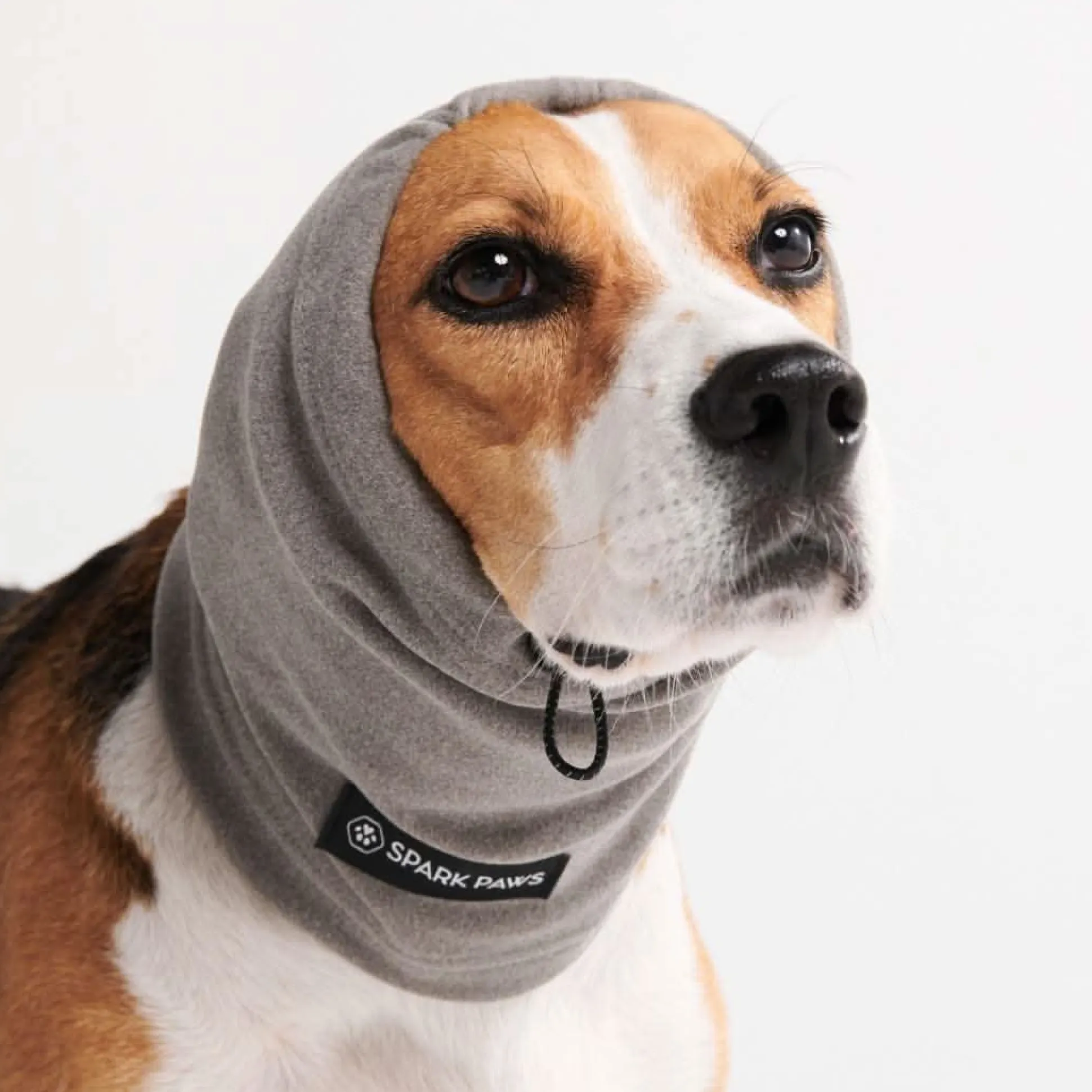 Anxiety Calming Dog Earmuff Protector - Grey