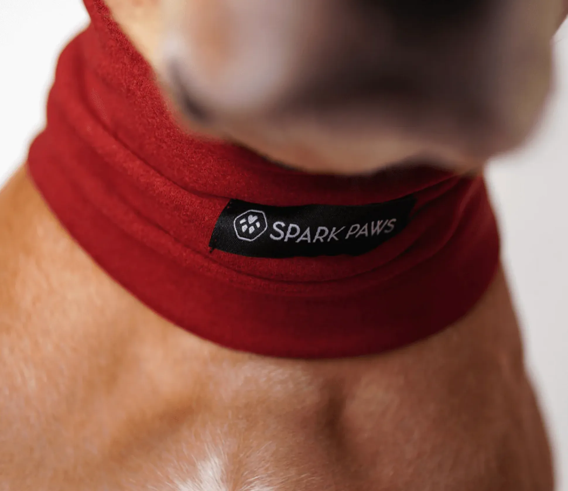 Anxiety Calming Dog Earmuff Protector - Red