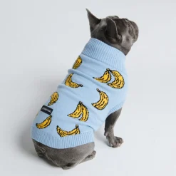 Banana Knit Dog Sweater