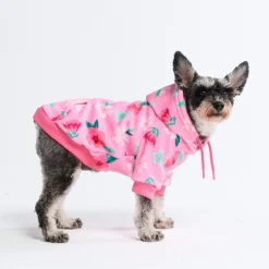 Blossom Dog Hoodie - Pink