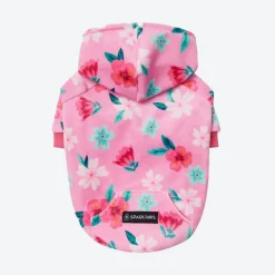 Blossom Dog Hoodie - Pink