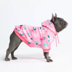 Blossom Dog Hoodie - Pink