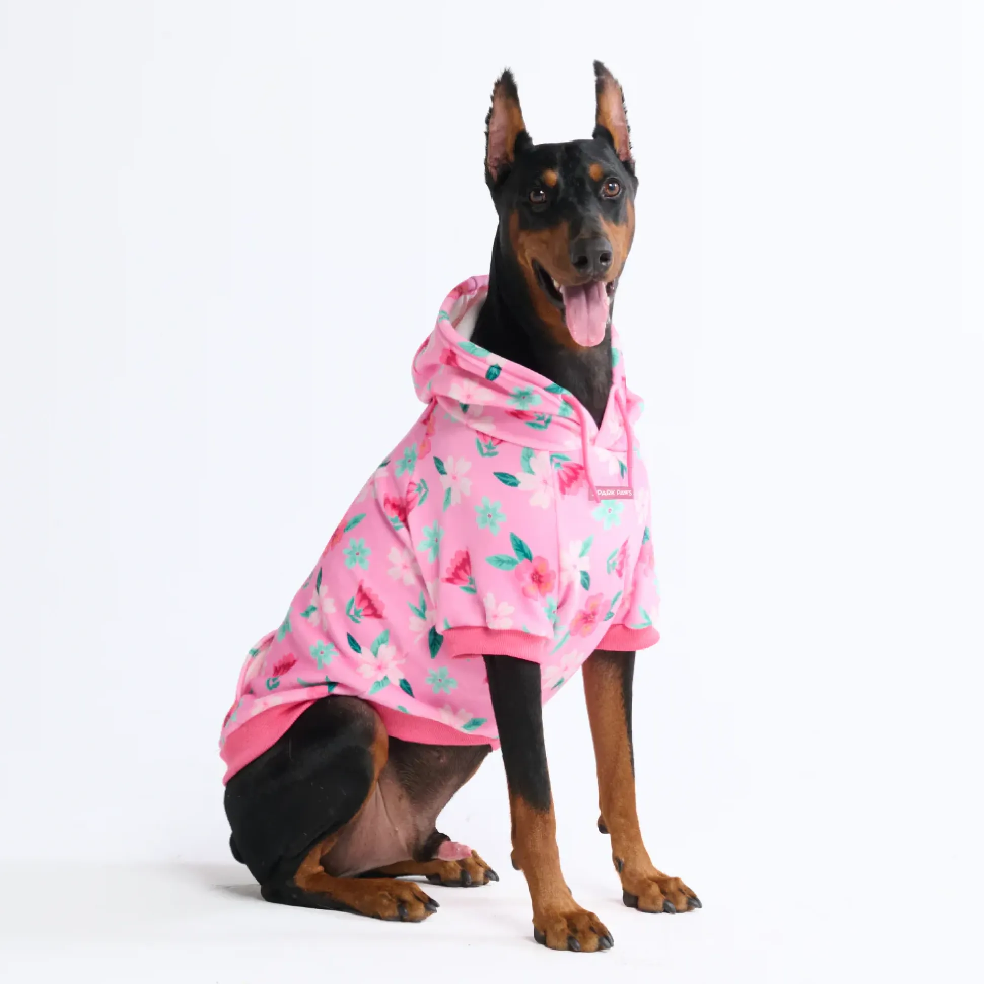 Blossom Dog Hoodie - Pink