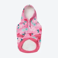 Blossom Dog Hoodie - Pink