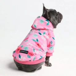 Blossom Dog Hoodie - Pink