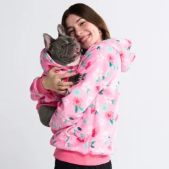Blossom Human Hoodie - Pink