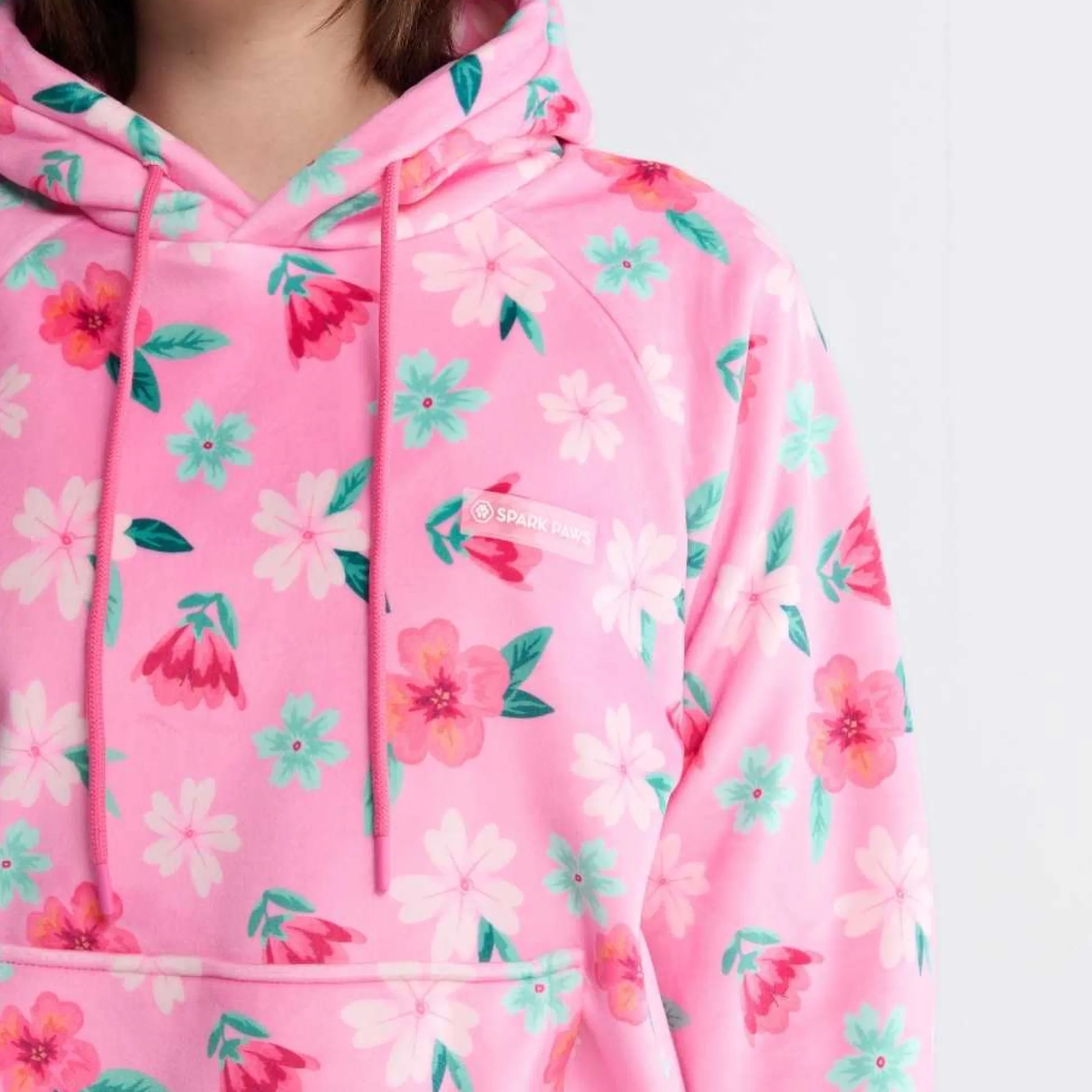 Blossom Human Hoodie - Pink