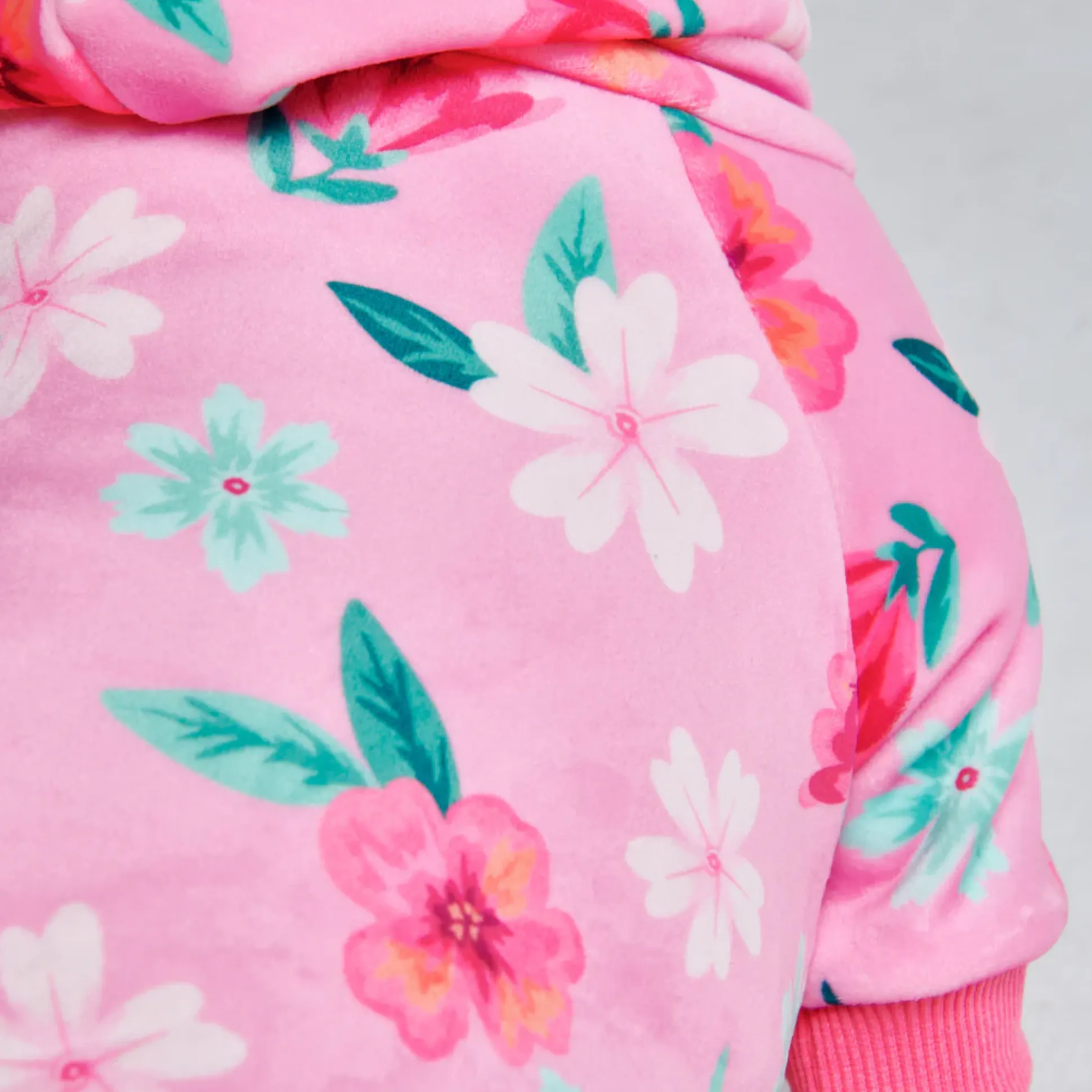Blossom Human Hoodie - Pink