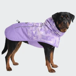 Breatheshield™ Dog Raincoat - Camo Purple