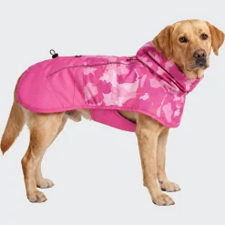 Breatheshield™ Dog Raincoat - Camo Pink