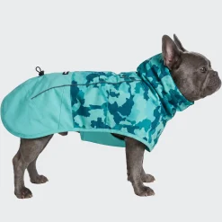Breatheshield™ Dog Raincoat - Camo Teal