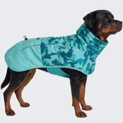 Breatheshield™ Dog Raincoat - Camo Teal