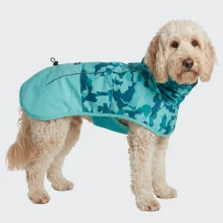 Breatheshield™ Dog Raincoat - Camo Teal