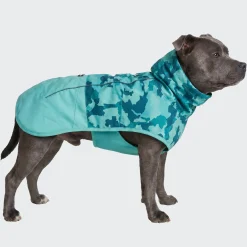 Breatheshield™ Dog Raincoat - Camo Teal