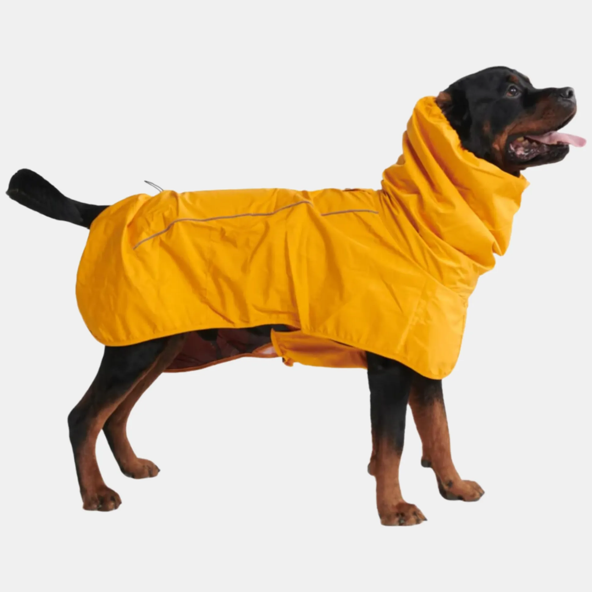 Breatheshield™ Dog Raincoat - Mustard Yellow