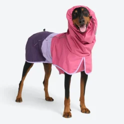 Breatheshield™ Dog Raincoat - Pink Lilac Purple