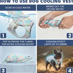 Chilltech™ Dog Cooling Vest 2 Pack