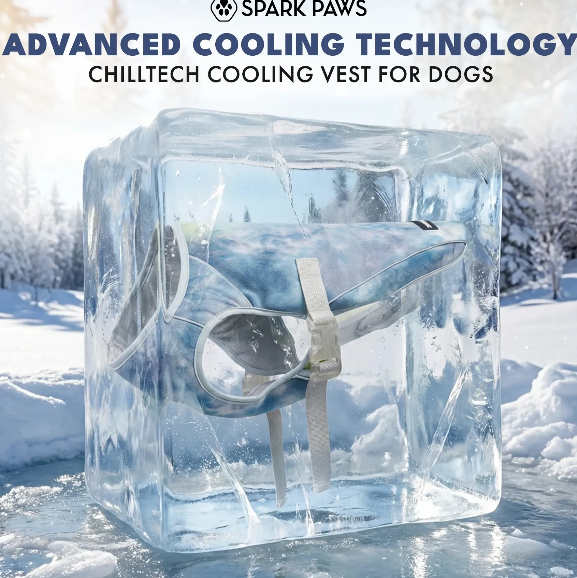 Chilltech™ Dog Cooling Vest 2 Pack