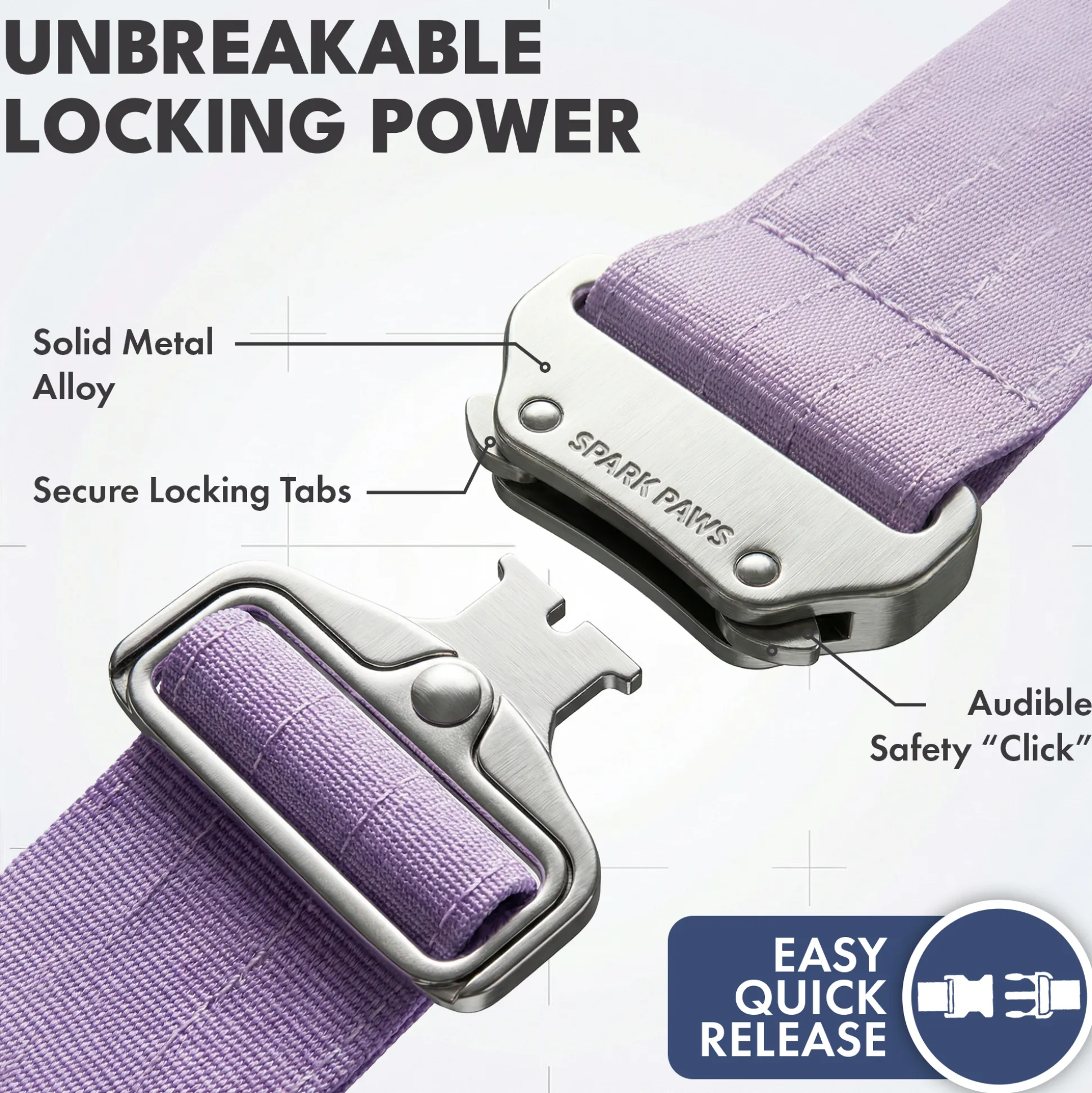 Comfort Control Collar - Lilac