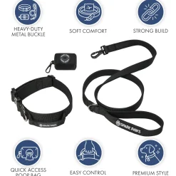 Comfort Control Collar Set - Black