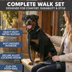 Comfort Control Collar Set - Black