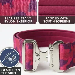 Comfort Control Collar Set - Fuchsia Camo
