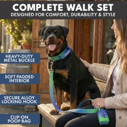 Comfort Control Collar Set - Lime Wave