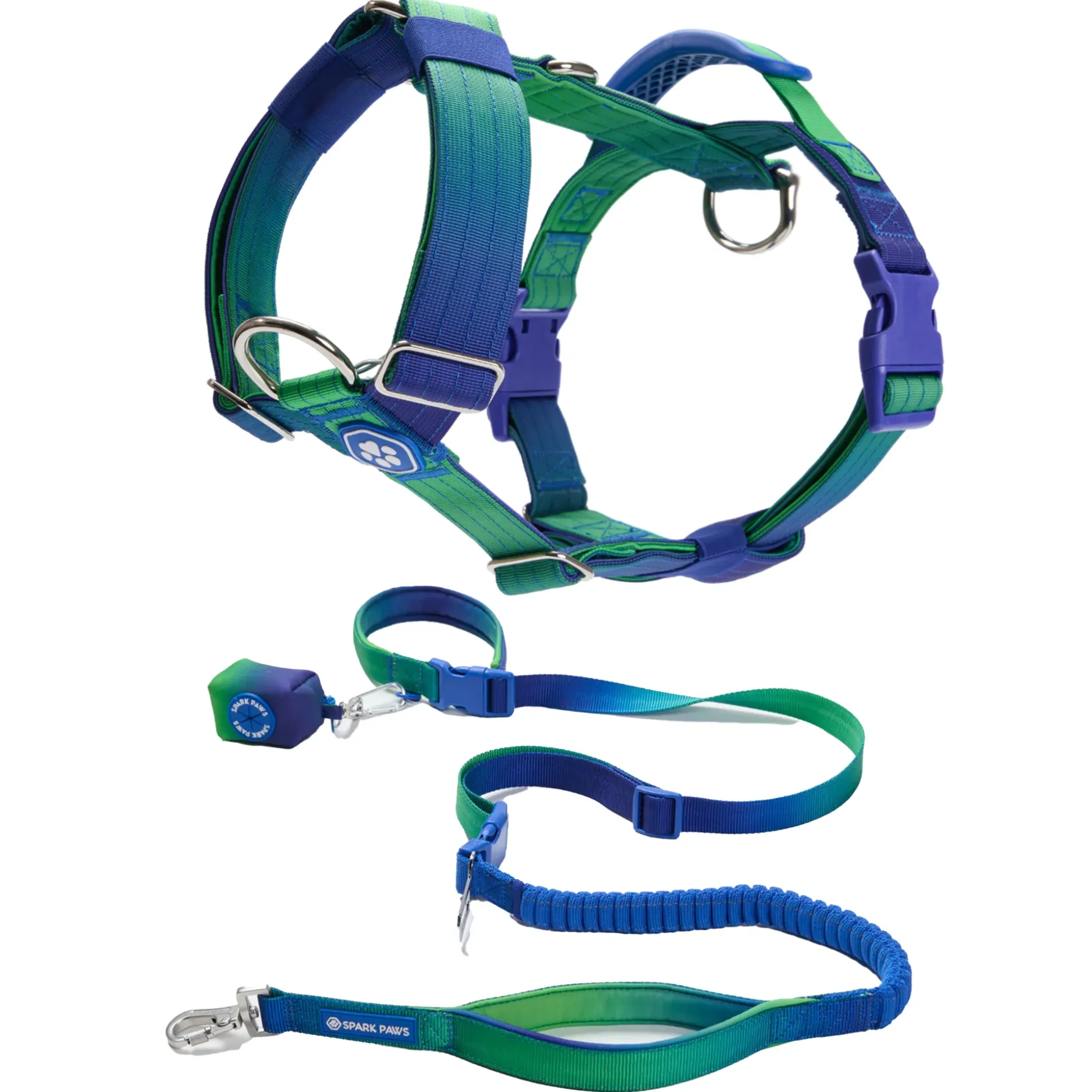 Comfort Control No-Pull Dog Harness and Multipurpose Leash Sets