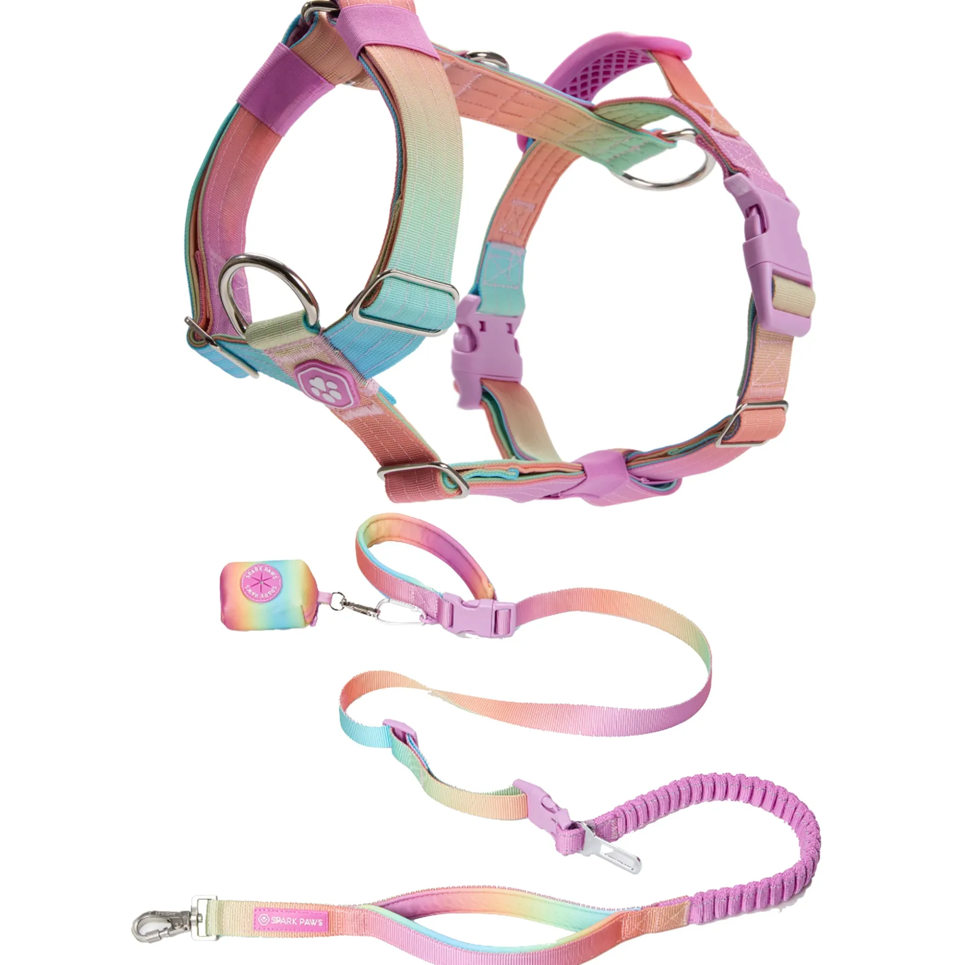 Comfort Control No-Pull Dog Harness and Multipurpose Leash Sets