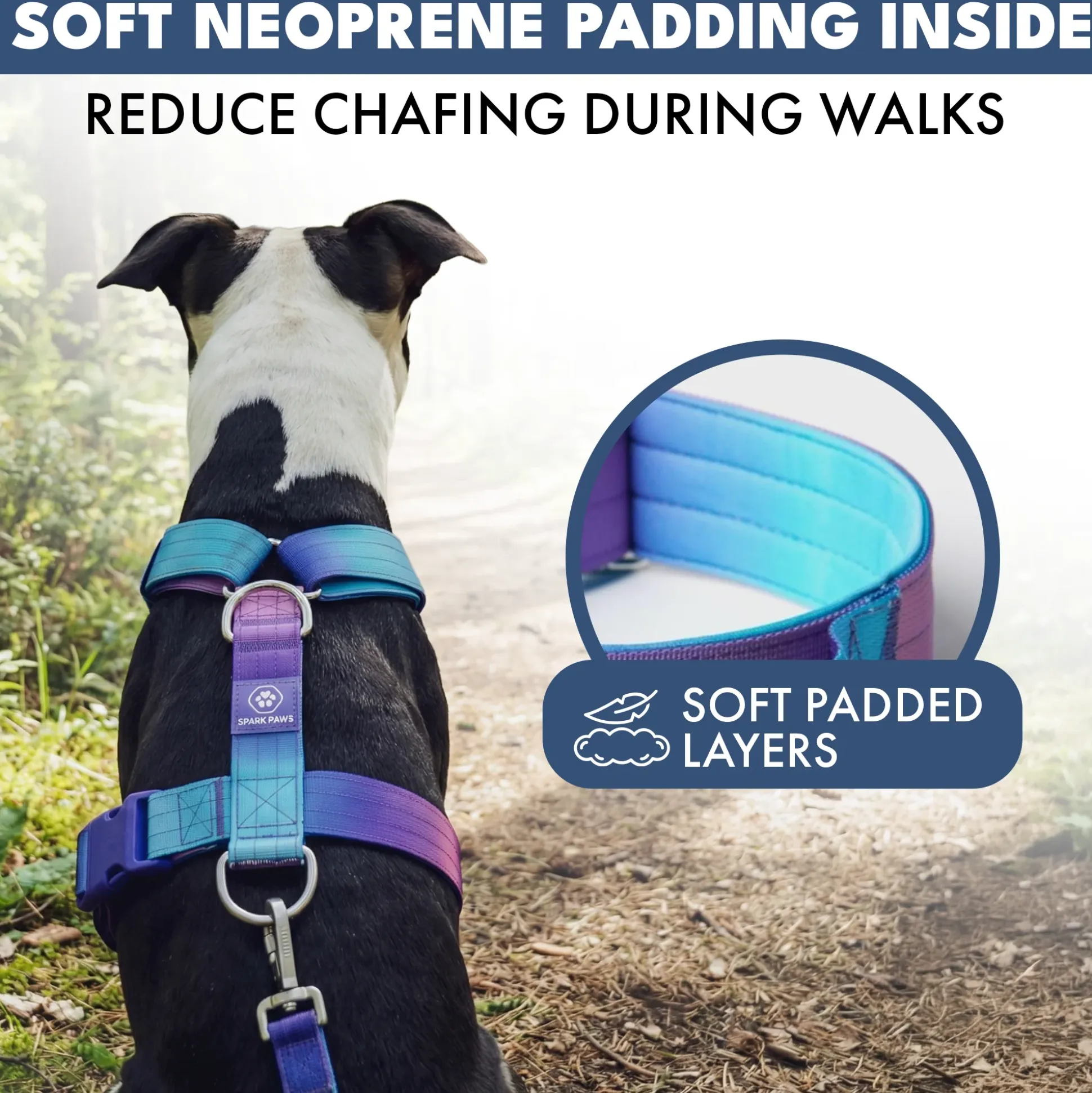 Comfort Control No-Pull Dog Harness - 90s Retro