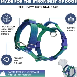Comfort Control No-Pull Dog Harness - Lime Wave