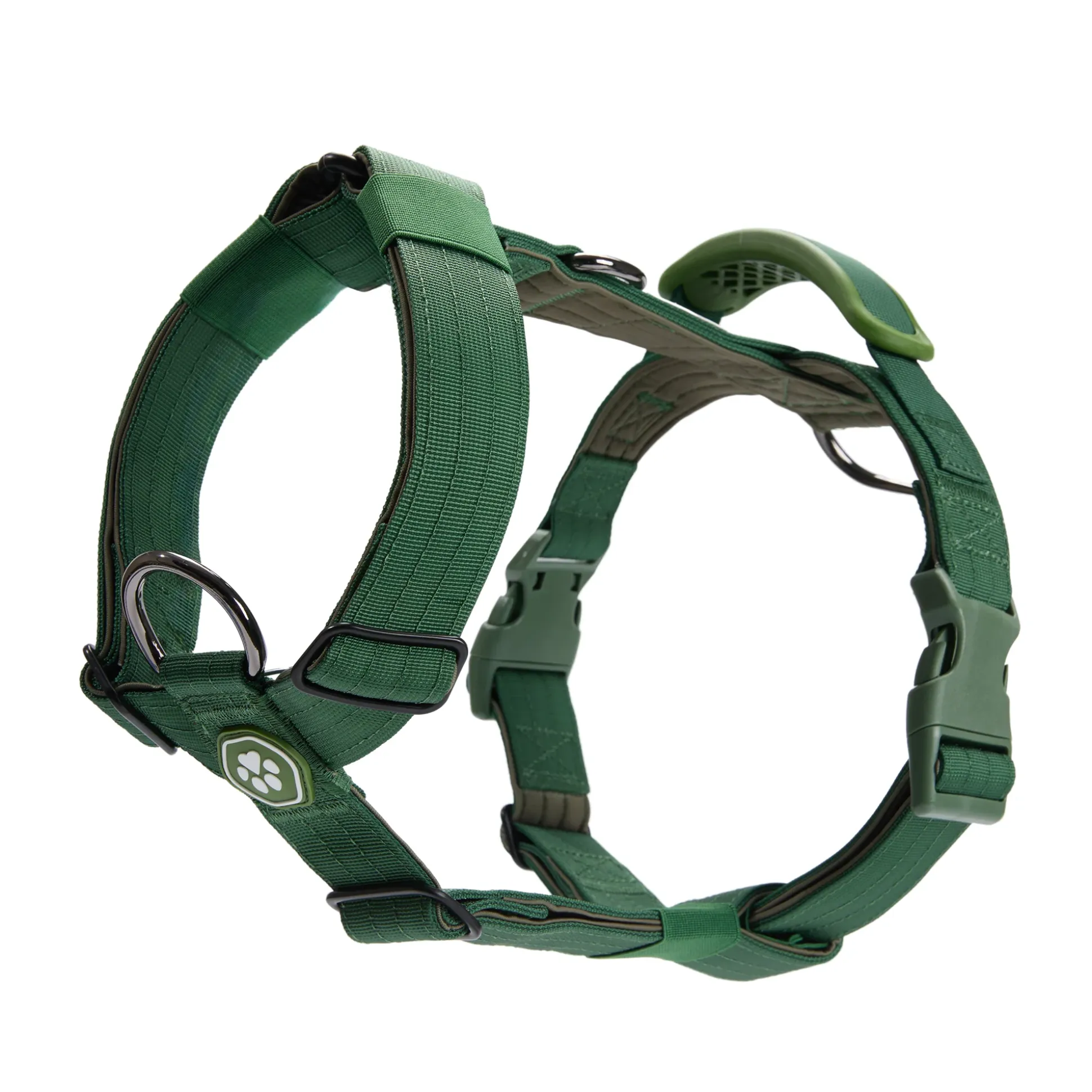 Comfort Control No-Pull Dog Harness - Green