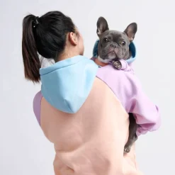 Cotton Candy Dog Hoodie