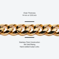 Cuban Link Gold Dog Leash