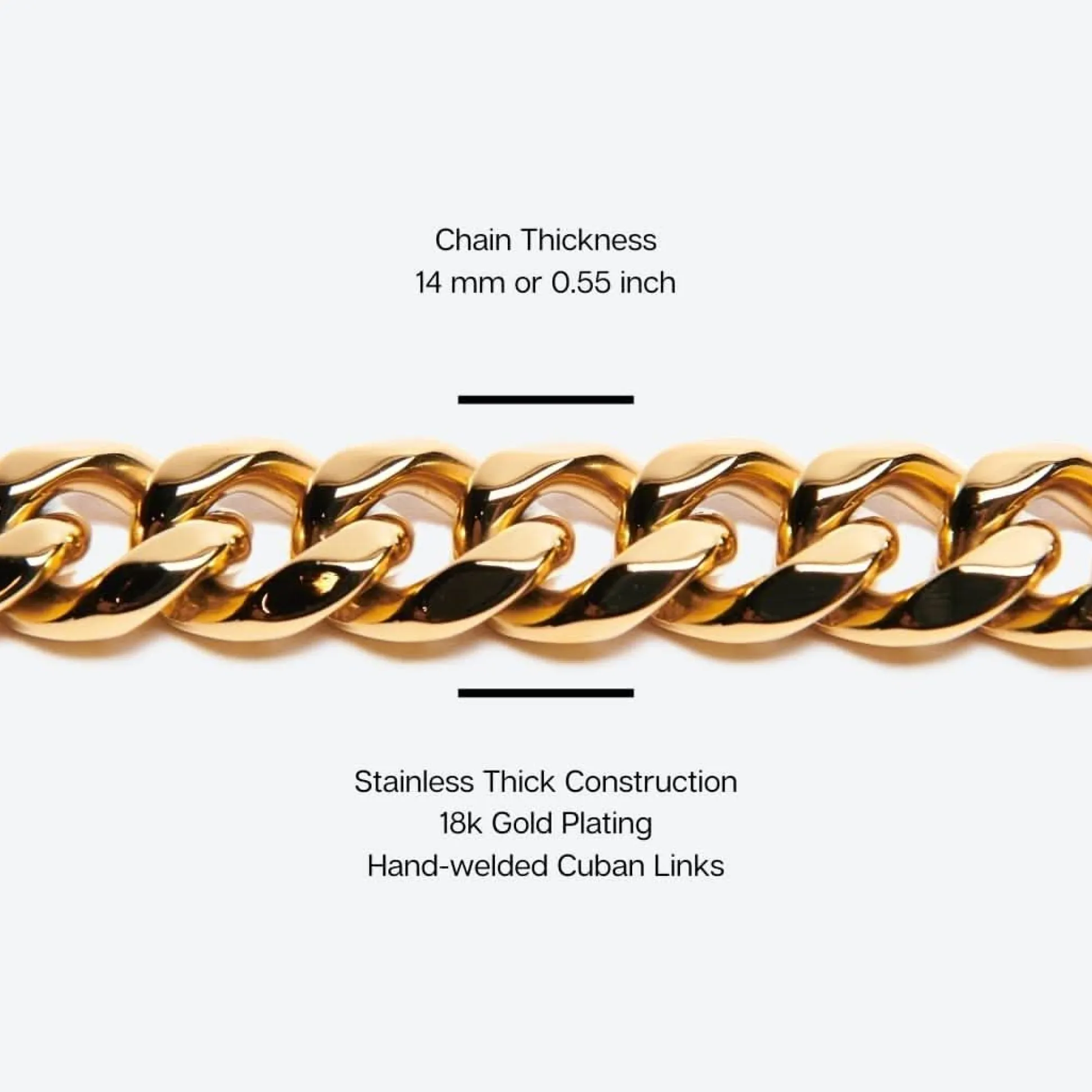Cuban Link Gold Dog Leash