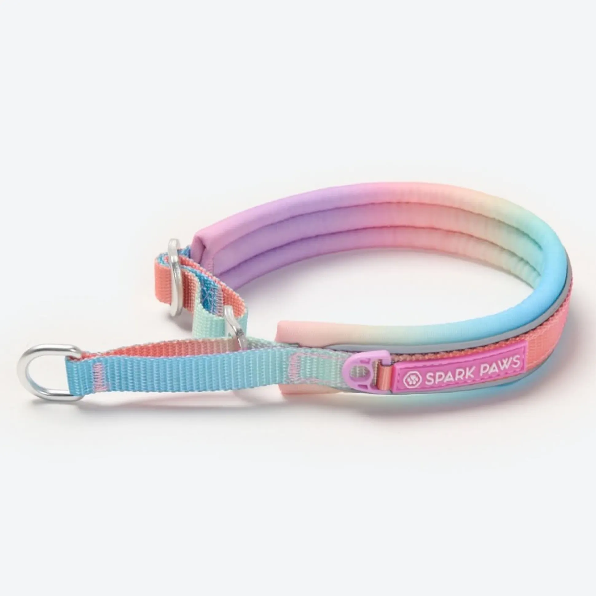 Cushioned Martingale Collar - Pastel Icing