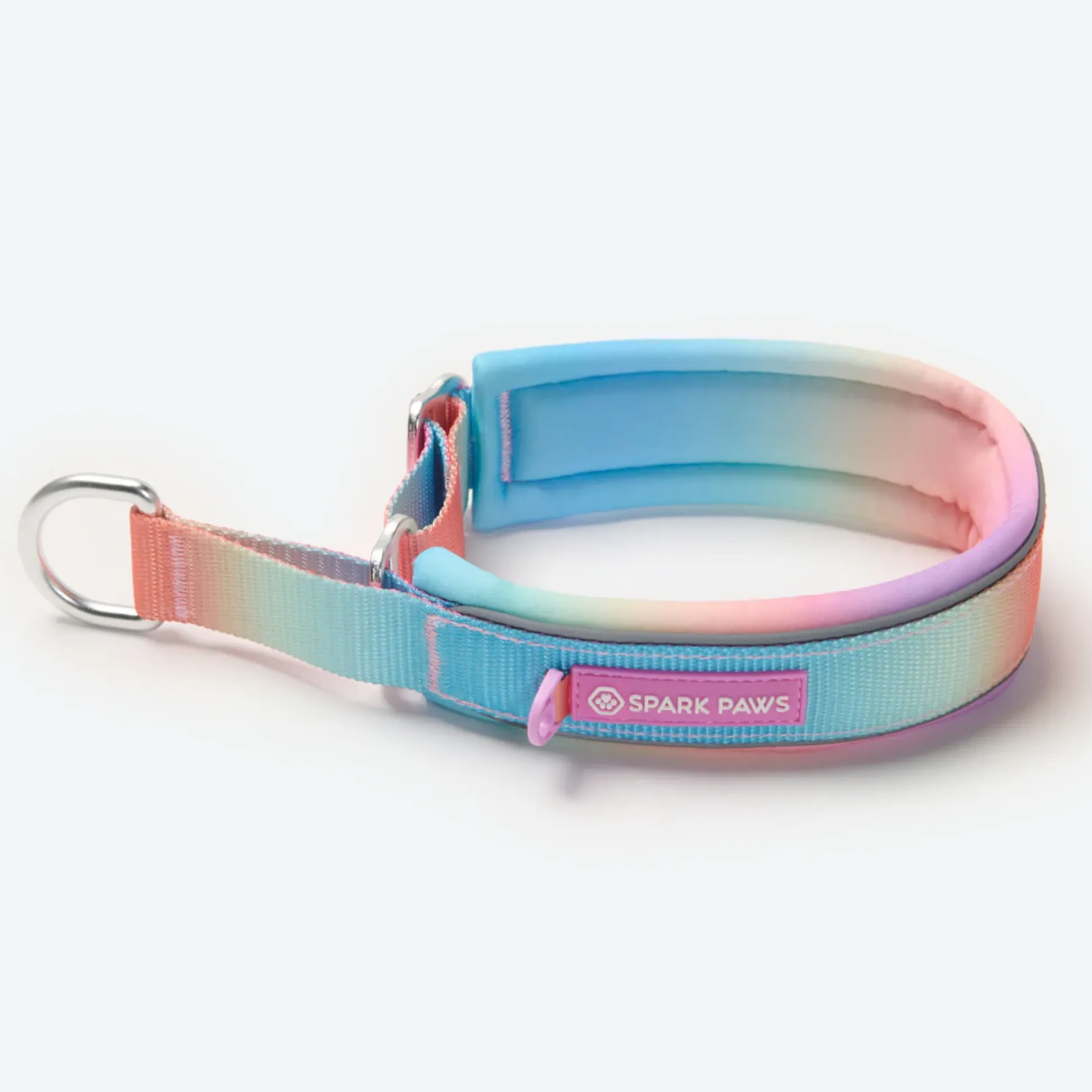 Cushioned Martingale Collar - Pastel Icing