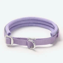 Cushioned Martingale Collar - Lilac