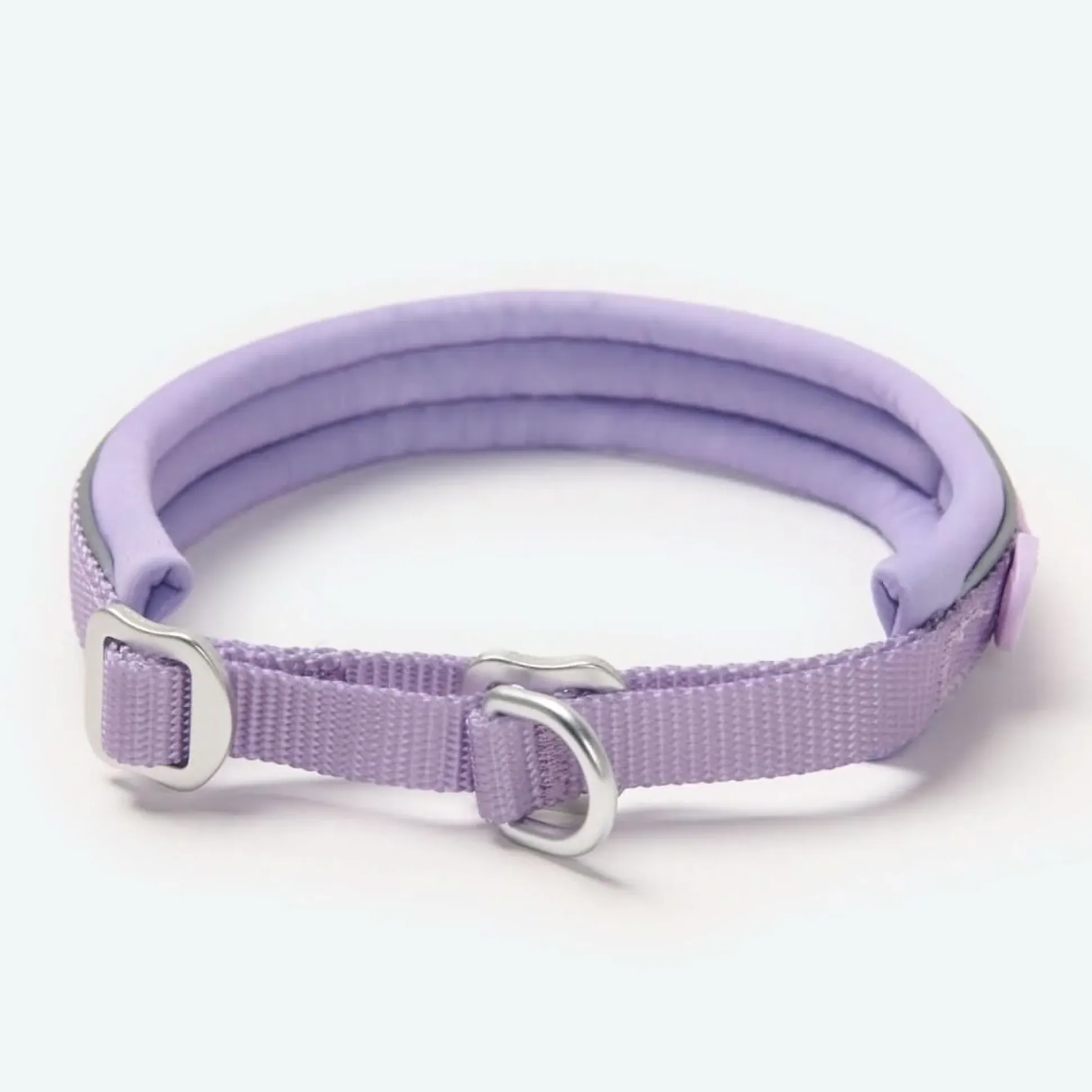 Cushioned Martingale Collar - Lilac