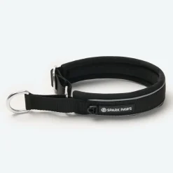 Cushioned Martingale Collar - Black