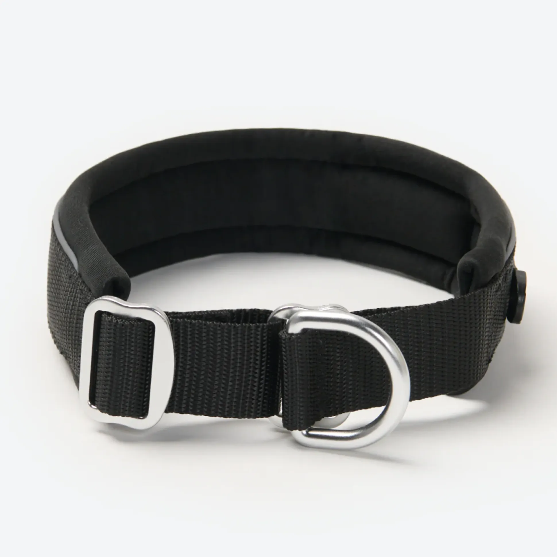 Cushioned Martingale Collar - Black