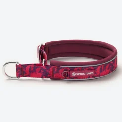 Cushioned Martingale Collar - Fuchsia Camo