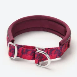 Cushioned Martingale Collar - Fuchsia Camo