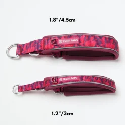 Cushioned Martingale Collar - Fuchsia Camo