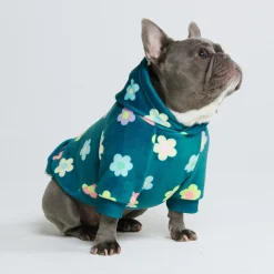 Daisy Dog Hoodie - Green