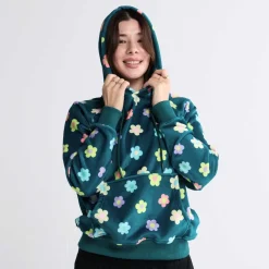 Daisy Human Hoodie - Green
