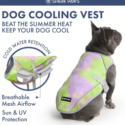 Dog Cooling Vest - Neon Purple