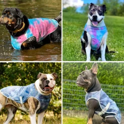 Dog Cooling Vest (2-pack) - Ice Blue & Snow Cone