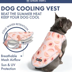 Dog Cooling Vest - Peaches