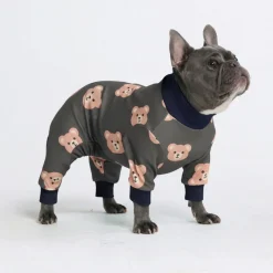Dog Pajama - Bear Black